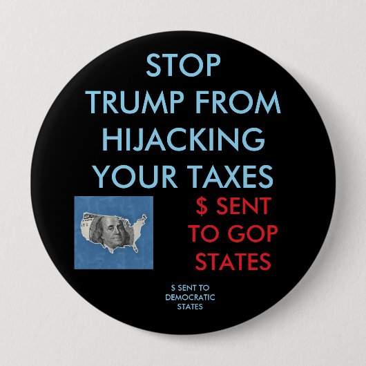 4 inch round Button 缶バッジ (正面)