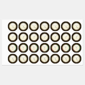 4 Industrial Meters Steampunkコスプレ&飾ズ ラベル (シート)