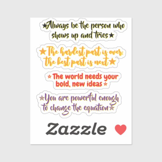 4 Inspirational Quotes for High School Graduates | シール (シート)