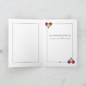 4 Lambs新生児カード カード (内部)