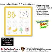4 Learn To Spell Letter B Teacher Home Schooling