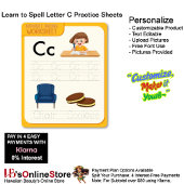 4 Learn To Spell Letter C Teacher Home Schooling