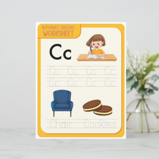 4 Learn To Spell Letter C Teacher Home Schooling (スタンド正面)