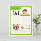 4 Learn To Spell Letter D Teacher Home Schooling (スタンド正面)