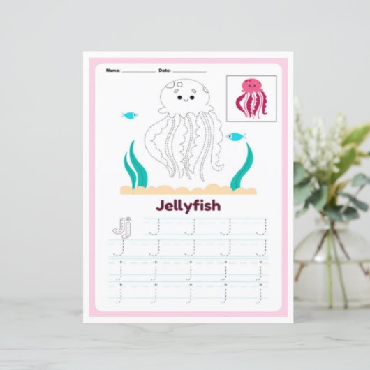 4 Learn To Spell Letter J Teacher Home Schooling (スタンド正面)