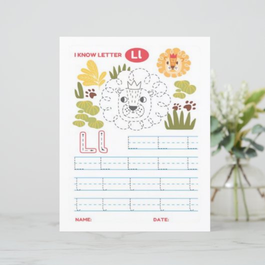 4 Learn To Spell Letter L Teacher Home Schooling (スタンド正面)