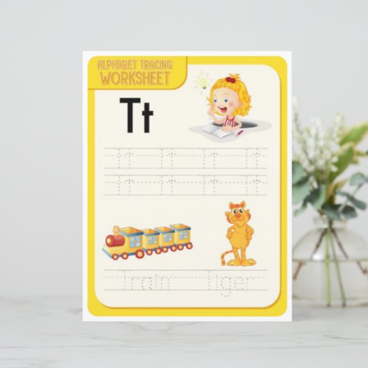 4 Learn To Spell Letter T Teacher Home Schooling (スタンド正面)