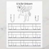 4 Learn To Spell Letter U Teacher Home Schooling (正面)