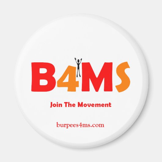 4 MSのバーピーズ マグネット (正面)