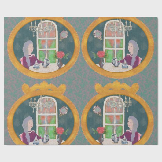 4 O’Clock in LALATOWN Wrapping Paper 2 ラッピングペーパー (フラット)