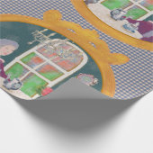 4 O’Clock in LALATOWN Wrapping Paper 3 ラッピングペーパー (角)