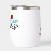 4 Paws Adrift Lifeは短い。楽しむ犬だ！ワイン (右面)