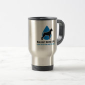 4 Paws Adrift & Walnut Grove K9s Travel Mug トラベルマグ (正面右)