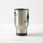4 Paws Adrift & Walnut Grove K9s Travel Mug トラベルマグ (中央)