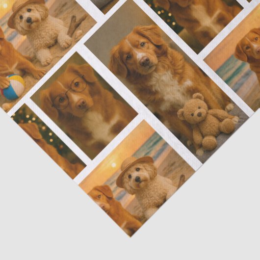 4 Personalized Photo Collage 薄葉紙 (詳細)