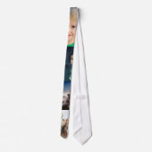 4 Photo Collage Personalized ネクタイ (裏面)