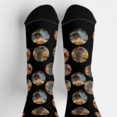 4 Photo Collage Template Make Your Own Fun Socks ソックス (上部)