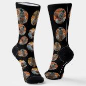 4 Photo Collage Template Make Your Own Fun Socks ソックス (傾斜あり)