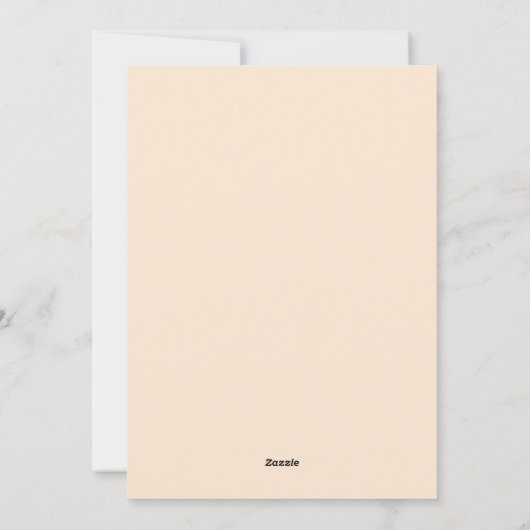 4 Photo Western Bow & Boots Christmas シーズンカード (裏面)