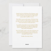 4 Photos Collage Original Modern Minimalist Chic  シーズンカード (裏面)