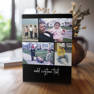 4 Picコラージュ – 黒の色を変更できる フォトブロック