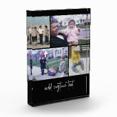 4 Picコラージュ – 黒の色を変更できる フォトブロック (左)