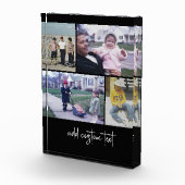 4 Picコラージュ – 黒の色を変更できる フォトブロック (右)