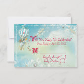 4 RSVPのアリスの茶 出欠カード (裏面)