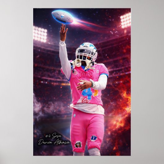 #4 Sosa Davien Atkinson Poster ポスター (正面)