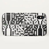 4 Sq. ビット 2 Case-Mate iPhoneケース (裏面(横))