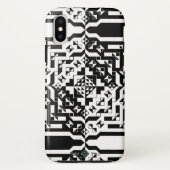 4 Sq. ビット 2 Case-Mate iPhoneケース (裏面)