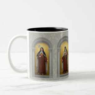 4 ST TERESAテレーズCARMELITES ツートーンマグカップ