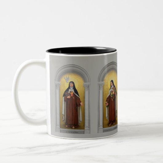 4 ST TERESAテレーズCARMELITES ツートーンマグカップ (左)