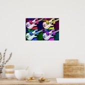 4 String Bass ポスター (キッチン)