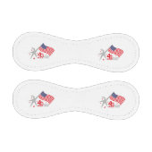 4 th of JULY INDEPENDENCE Day 野球ボール (パネル)