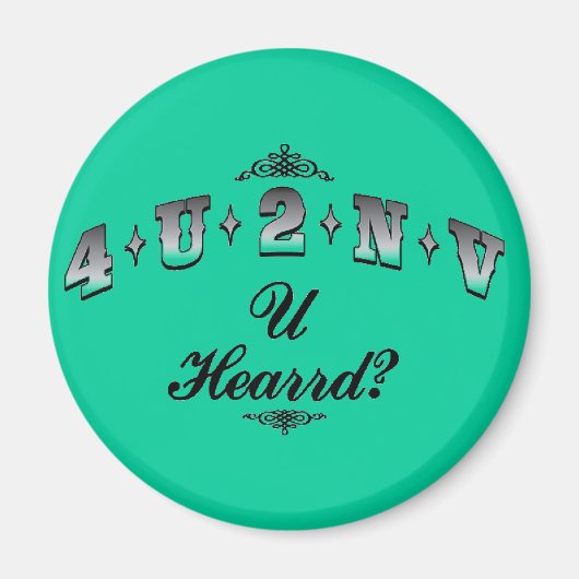 4.U.2.N.Vマグネット マグネット (正面)