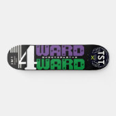 4 WARD KC/CBAR 7 3/4" スケートボードデッキ (横)
