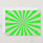 4 Wheeler Birthday Photo Invitation / Quad Bike 招待状 (裏面)