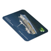 4"x3" Stateroomドアマグネット マグネット (右側)