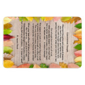 4"x6"のフレックス上の"潜在意識"の詩。 magnet マグネット (横)