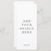 4"x9"プログラムカード印刷 (正面/裏面)