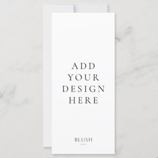 4"x9"プログラムカード印刷