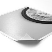 4" x 4インチInstagramプリント：時計 フォトプリント (角)
