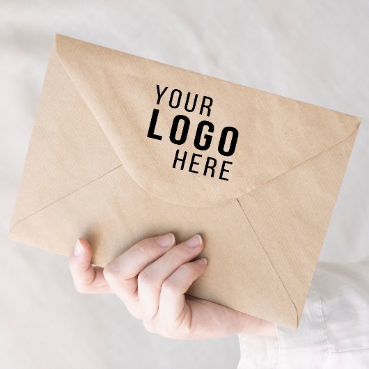 4" x 5インチの大きなカスタム会社のロパーソナライズされたゴ ラバースタンプ