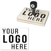 4" x 5インチの大きなカスタム会社のロパーソナライズされたゴ ラバースタンプ (押印)