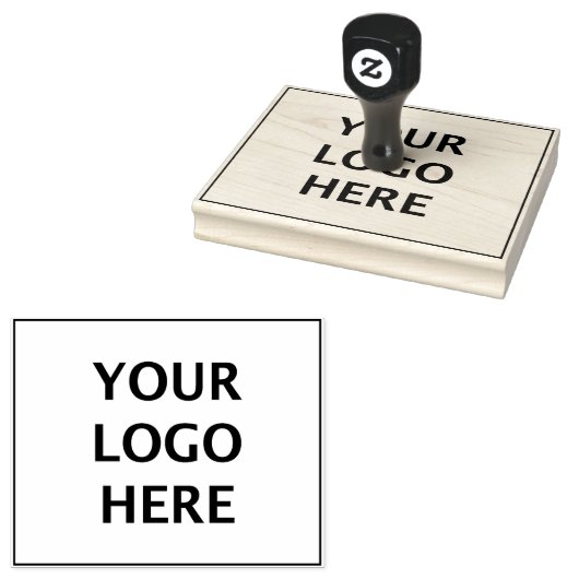 4" x 5"イメージ作成ロゴ大型スタンパー ラバースタンプ (押印)