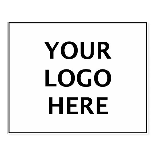 4" x 5"イメージ作成ロゴ大型スタンパー ラバースタンプ (インプリント)