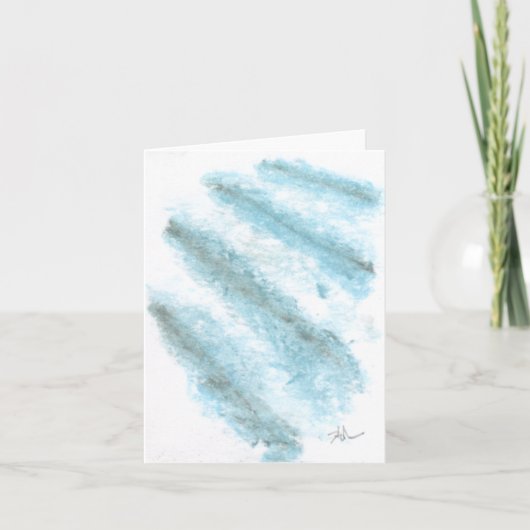 4" x 5.6インチ折り畳みノートカード – "エスカレラス" 招待状 (正面)