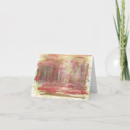 4" x 5.6インチ折り畳みノートカード – "ボスク" 案内状