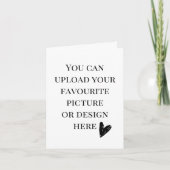 4" x 5.6" 折りたたみ式グリーティングカードをカスタマイズ カード (正面)